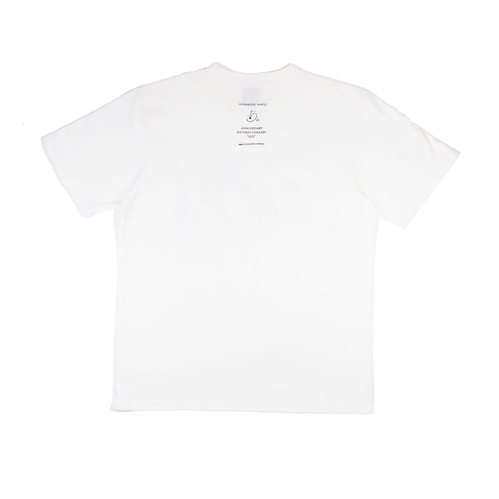 Tシャツ / 白・ロゴ