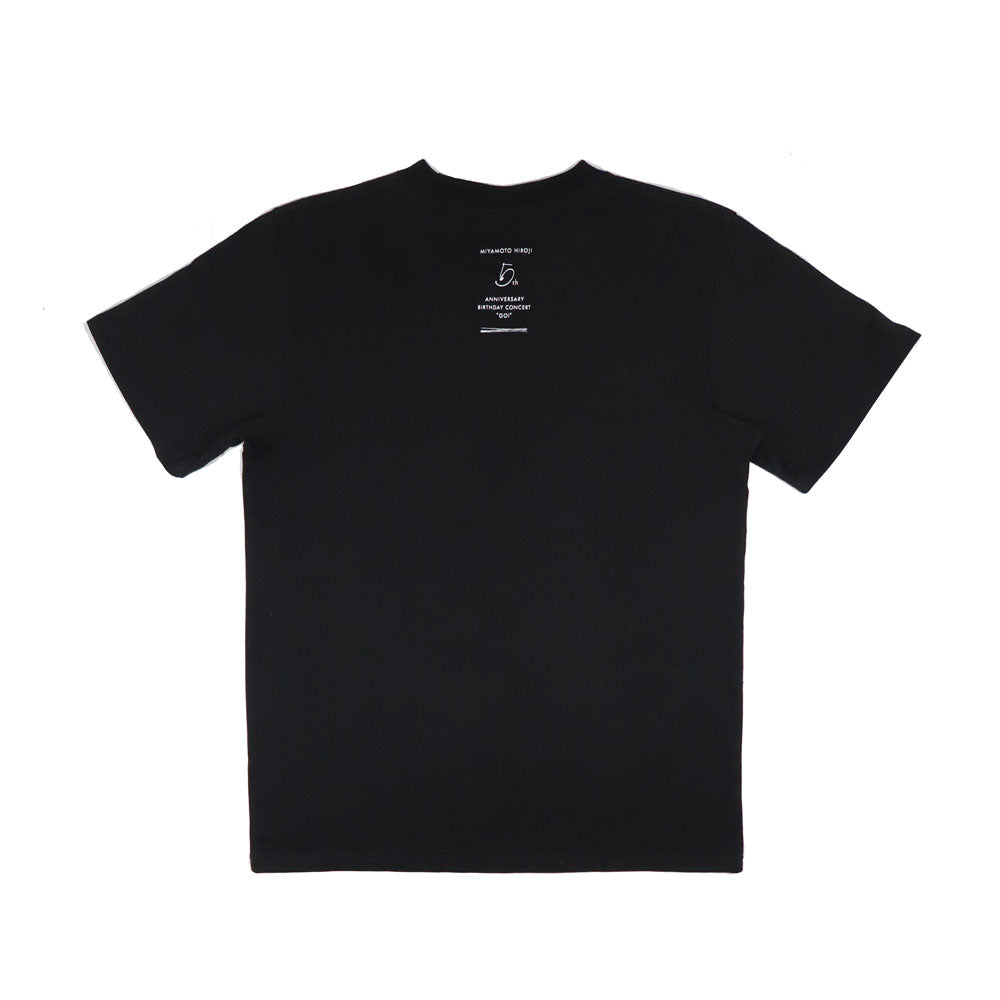 Tシャツ / 黒・イラスト