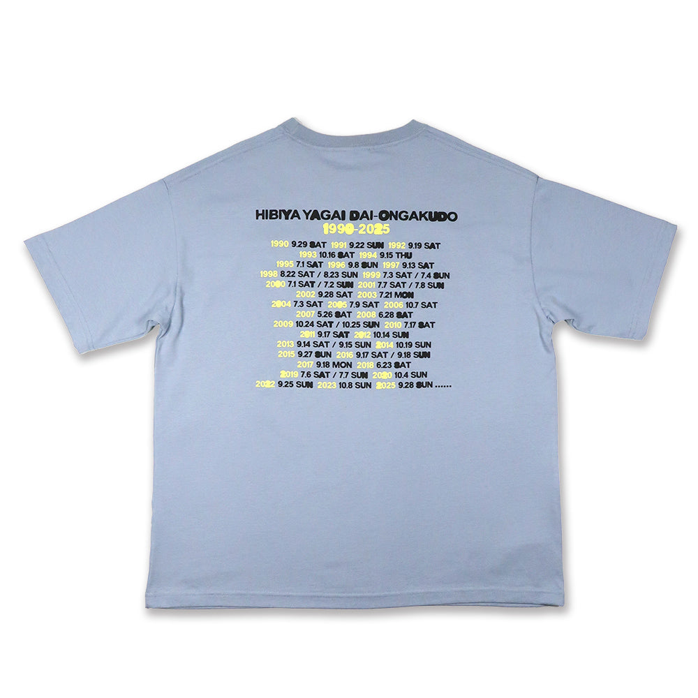 俺たちの野音]Tシャツ / ブルー（11月中旬より発送予定