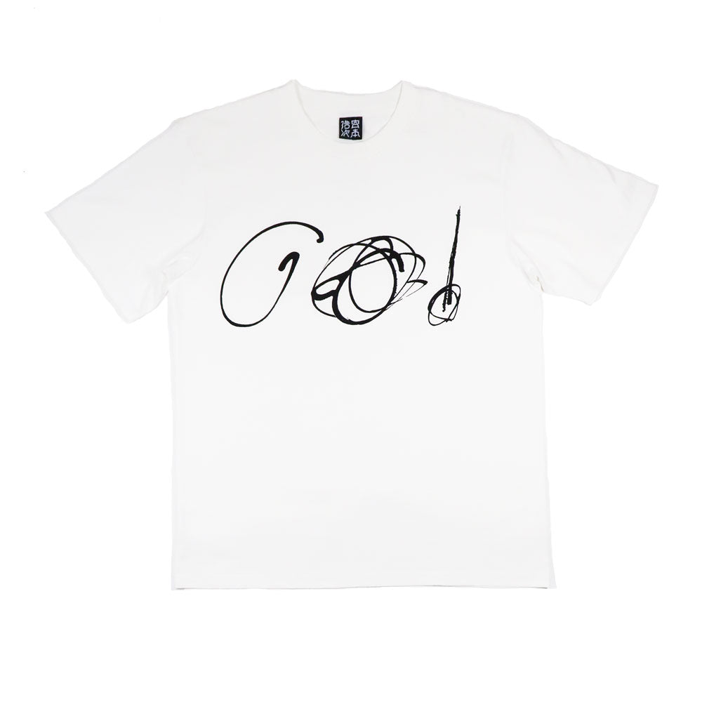 Tシャツ / 白・ロゴ