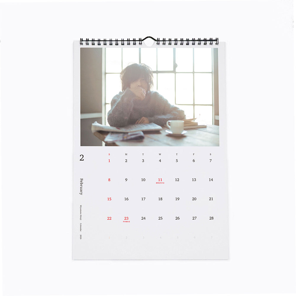 宮本浩次 2026年カレンダー（2026年1月上旬より発送）