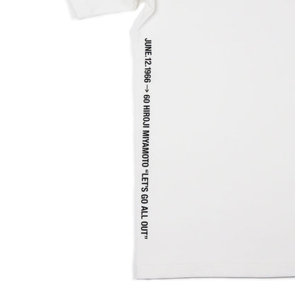 [さあ、ドーンと行くぜ！][宮本浩次×N.HOOLYWOOD]Tシャツ / ホワイト（7月上旬より発送）