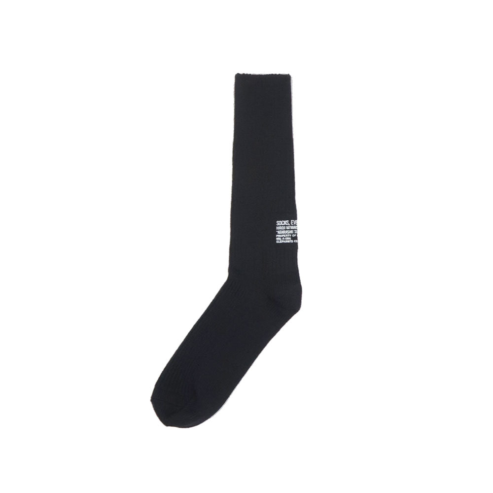 [新しい旅][宮本浩次×N.HOOLYWOOD]ソックス / ブラック（2026年1月下旬より発送予定）