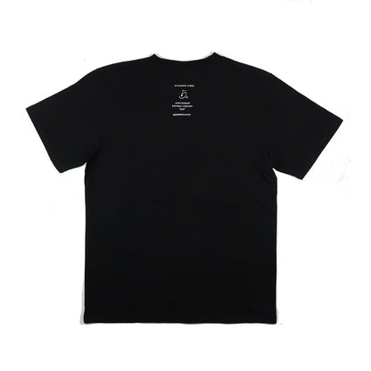 Tシャツ / 黒・ロゴ