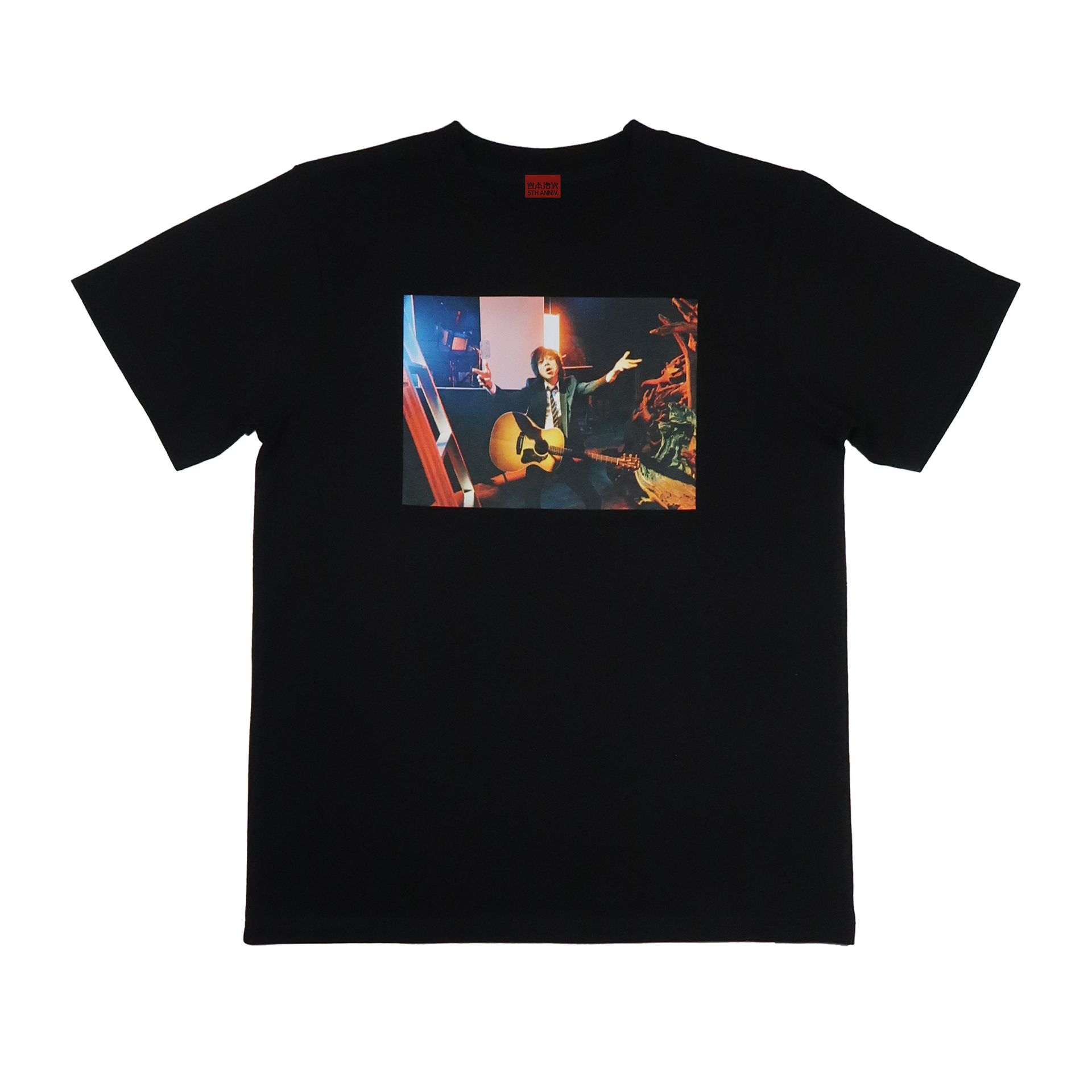 5周年Tシャツ / 黒・カラーPHOTO – elephants official store 5周年Tシャツ / 黒・カラーPHOTO – elephants official store