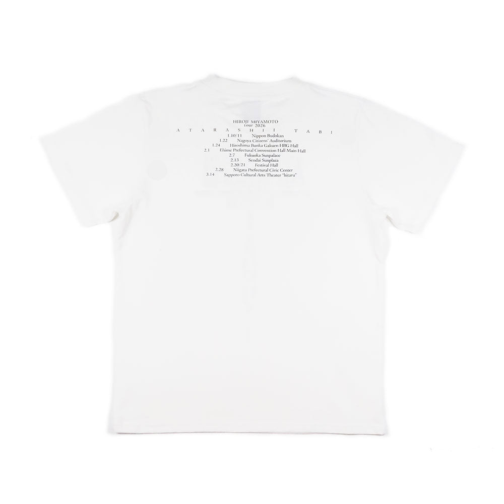 新しい旅]Tシャツ / 白（2026年1月下旬より発送予定） – elephants